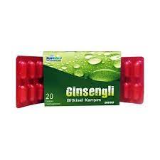 Bobo Ginsengli Bitkisel Karışım 20 Kapsül