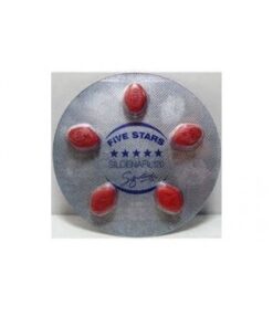 Five stars 120 mg sertleştirici hap