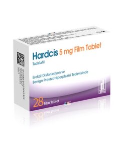 Hardcis 5 Mg 28 Tablet Ereksiyon Hapı