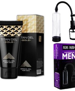 Penis Pump Men ve Titan Jel Gold Kampanyalı