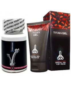Titan Jel Penis Büyütücü ve Maxisize Penis Büyütücü Kapsül